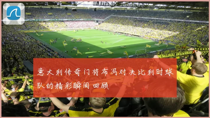 意大利传奇门将布冯对决比利时球队的精彩瞬间回顾